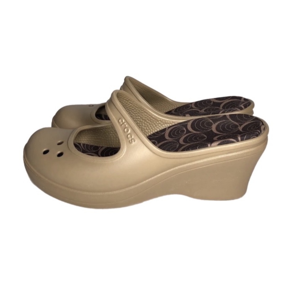 Crocs Wedge Slides - Picture 2 of 11